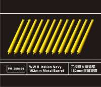 FH350039   WW II  Italian Navy 152mm Metal Barrel (thumb33016)