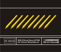 FH350144   WW II Royal Navy QF MK XII 152mm Metal Barrel (thumb33046)