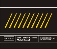 FH350147   WW I  Royal Navy 76mm Metal Barrel (thumb33052)