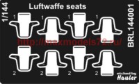 BRL144001   Luftwaffe seats (attach2 35055)