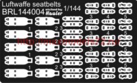 BRL144004   Luftwaffe seat belts (attach2 35066)
