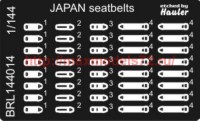 BRL144014   JAPAN seat belts (attach2 35105)