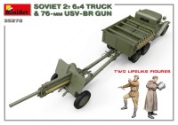 MA35272   Soviet 2 t 6×4 Truck with 76 mm USV-BR Gun (attach4 39912)