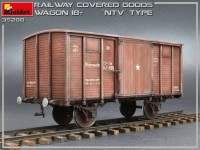 MA35288   Railway covered goods wagon 18 t «NTV»-type (attach4 39935)