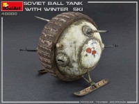 MA40008   Soviet ball tank with winter ski. Interior kit (attach6 39843)