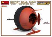 MA40008   Soviet ball tank with winter ski. Interior kit (attach4 39843)