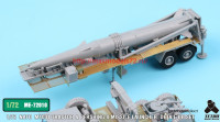 TetraME-72010   1/72 NATO M1001 Tractor & Pershing II Missile Launcher Detail up set  for Modelcollect (attach1 34054)