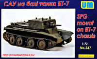 UM247   SPG based on the BT-7 tank (thumb34030)