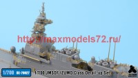 TetraSE-70027   1/700 JMSDF IZUMO Class Detail-up Set for TAMIYA (attach6 41138)