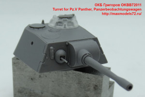 OKBB72011   Turret for Pz.V Panther, Panzerbeobachtungswagen (attach3 39499)