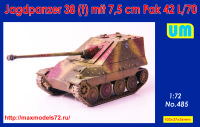 UM485   Jagdpanzer38(t) mit 7.5 cm Pak42L/70 (thumb38647)