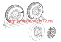 BRL48116   F4U Corsair Ribbed/Diamond Thread Wheels set (thumb39427)