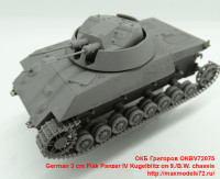 OKBV72075   German 3 cm Flak Panzer IV Kugelblitz on 9./B.W. chassis (attach9 41373)