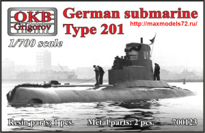 OKBN700123   German submarine Type 201 (thumb41329)