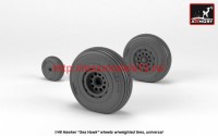 AR AW48415   1/48 Hawker «Sea Hawk» wheels w/ weighted tires (attach2 41225)