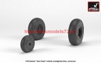 AR AW48415   1/48 Hawker «Sea Hawk» wheels w/ weighted tires (attach3 41225)