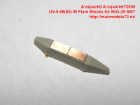 A-squared72005   UV-5-08(50) IR Flare Blocks for MiG-29 SMT. (attach2 40460)