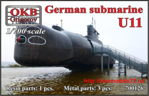 OKBN700126   German submarine U11 (thumb41846)