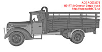ACE72575   G917T 3t German Cargo truck (attach1 41033)