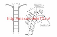 BRL144158   A4 Skyhawk ladder (Platz-Eduard kit) (attach1 42000)
