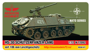 AMN72092   HS-30 SCH?TZENPANZER LANG with 106 mm Leichtgesch?tz (thumb41768)