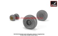 AR AW48328   1/48 SH-60 Seahawk wheels w/ weighted tires (thumb42278)