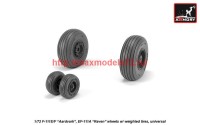 AR AW72338   1/72 F-111 Aardvark late type wheels w/ weighted tires (attach3 42283)