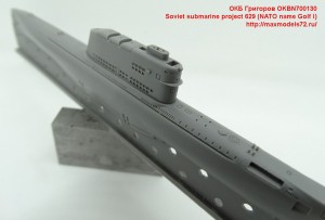 OKBN700130   Soviet submarine project 629 (NATO name Golf I) (attach6 43362)