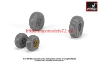 AR AW35302   1/35 SH-60 Seahawk wheels w/ weighted tires (attach3 42268)