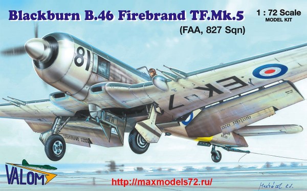 VM72141   Blackburn Firebrand B.46 Mk.5 (FAA, 827 Sqn) (thumb48240)