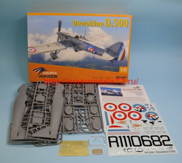 DW32001   Dewoitine D.500 (Cartograf decal) (thumb43450)