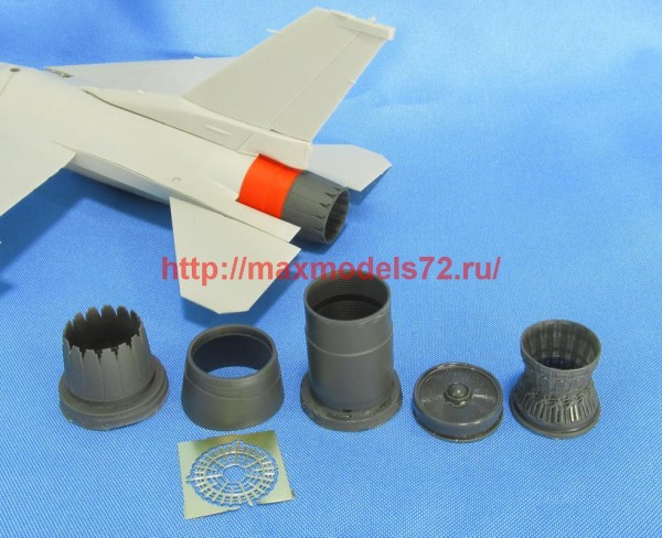 MDR4860   F-16. Jet nozzle for engine F100-PW (Tamiya) (thumb48047)