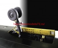 MDR4824   SR-71 Blackbird. Landing gears (Testors/Italeri) (attach5 47129)