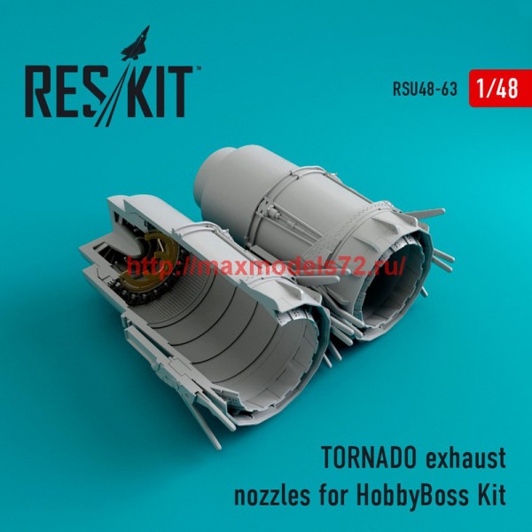 RSU48-0063   TORNADO exhaust nozzles for HobbyBoss Kit (thumb44537)