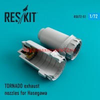 RSU72-0051   TORNADO exhaust nozzles for Hasegawa (thumb43896)