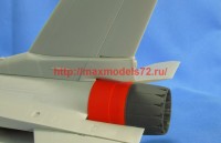 MDR4860   F-16. Jet nozzle for engine F100-PW (Tamiya) (attach4 48047)