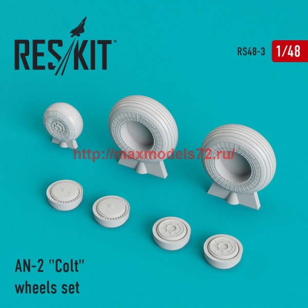 RS48-0003   AN-2 «Colt» wheels set (thumb44603)