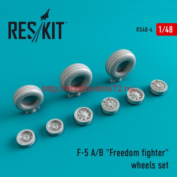 RS48-0004   F-5 A/B "Freedom fighter" wheels set (thumb44605)