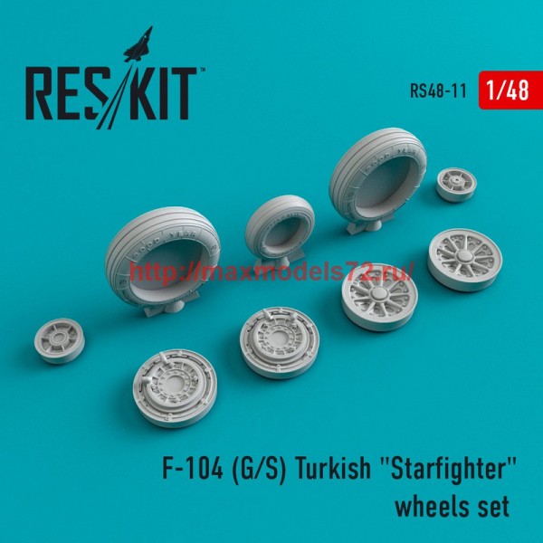 RS48-0011   F-104 (G/S) Turkish "Starfighter" wheels set (thumb44618)