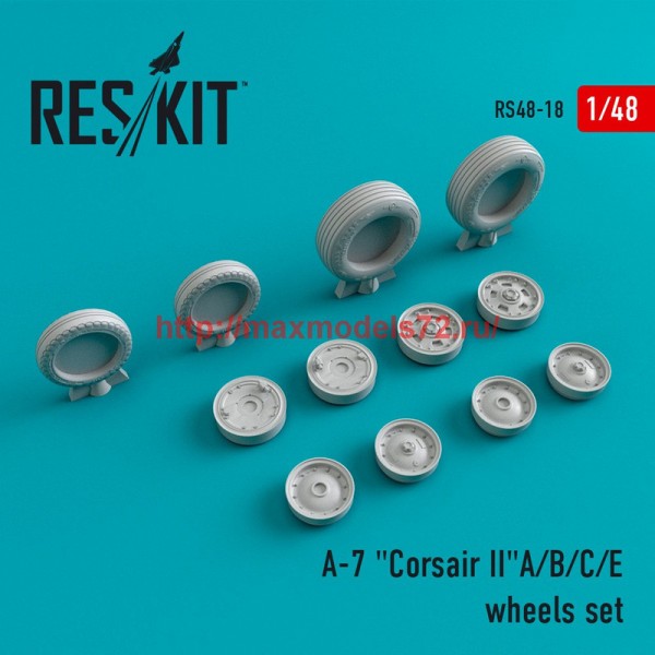 RS48-0018   A-7 "Corsair II"A/B/C/E wheels set (thumb44632)