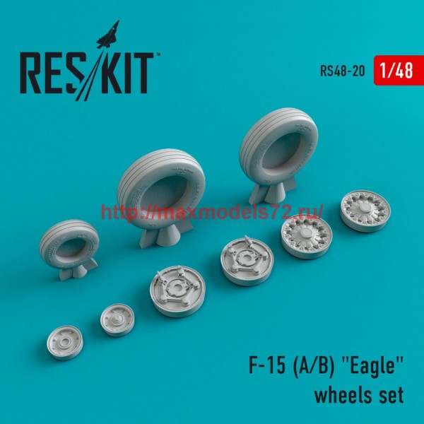 RS48-0020   F-15 (A/B) "Eagle" wheels set (thumb44636)