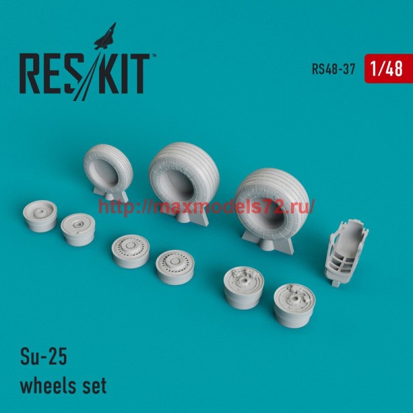 RS48-0037   Su-25 wheels set (thumb44670)