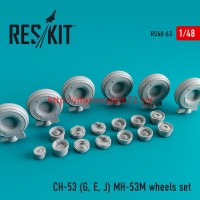 RS48-0063   CH-53 (G, E, J) MH-53M wheels set (thumb44720)