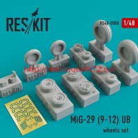 RS48-0088   Mikoyan MiG-29 (9-12) UB  wheels set (thumb44768)