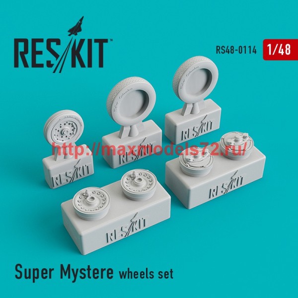 RS48-0114   Dassault Super Myst?re wheels set (thumb44825)