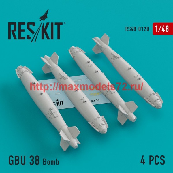 RS48-0120   GBU 38 Bomb (4 pcs) (A-10, F-16, F-15,F-22, F-35) (thumb44837)