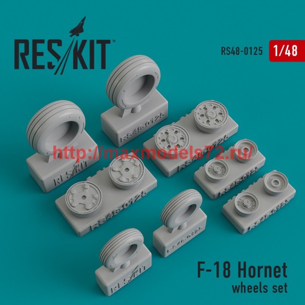 RS48-0125   F-18 Hornet wheels set (thumb44847)