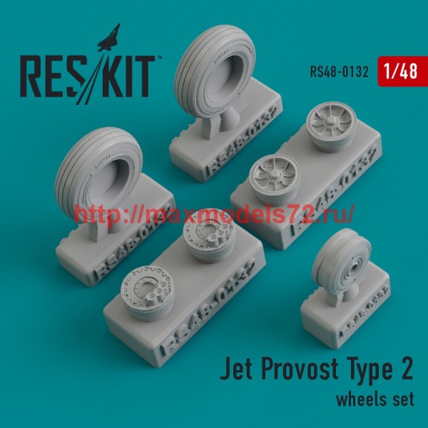 RS48-0132   Jet Provost Type 2 wheels set (thumb44861)