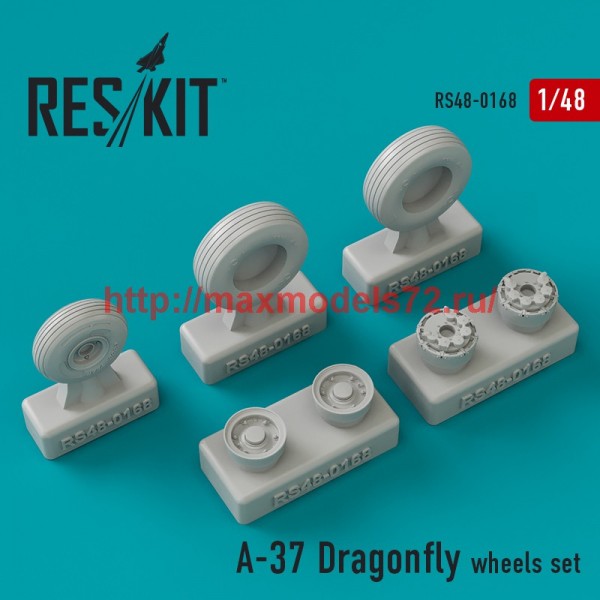 RS48-0168   A-37 Dragonfly wheels set (thumb44927)