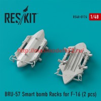 RS48-0176   BRU-57 Smart bomb Racks for F-16 (2 pcs) (thumb44943)